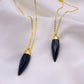 Black Agate Point Necklace Image