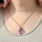Amethyst Raw Stone Necklace Image 2